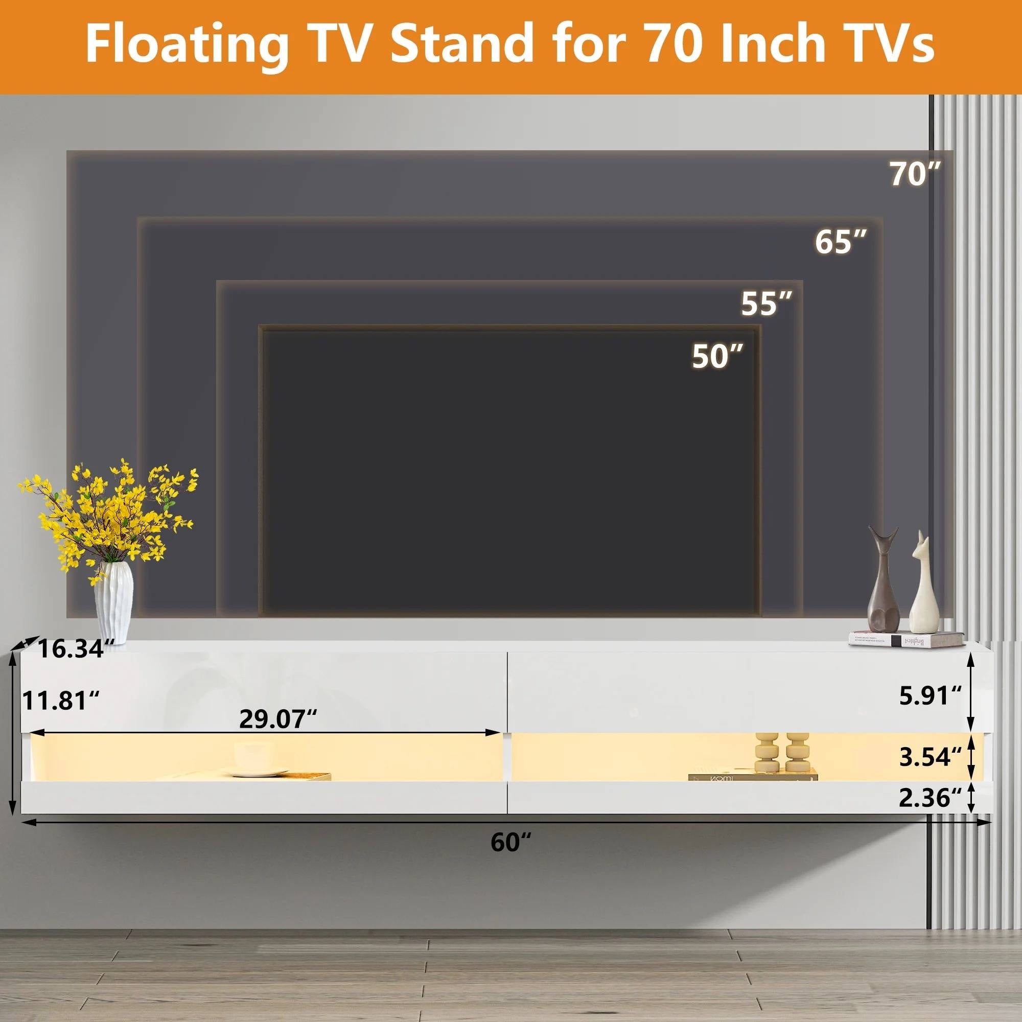 Floating TV Stand