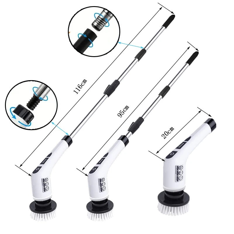 Electric Spin Cleaning Brush Scrubber