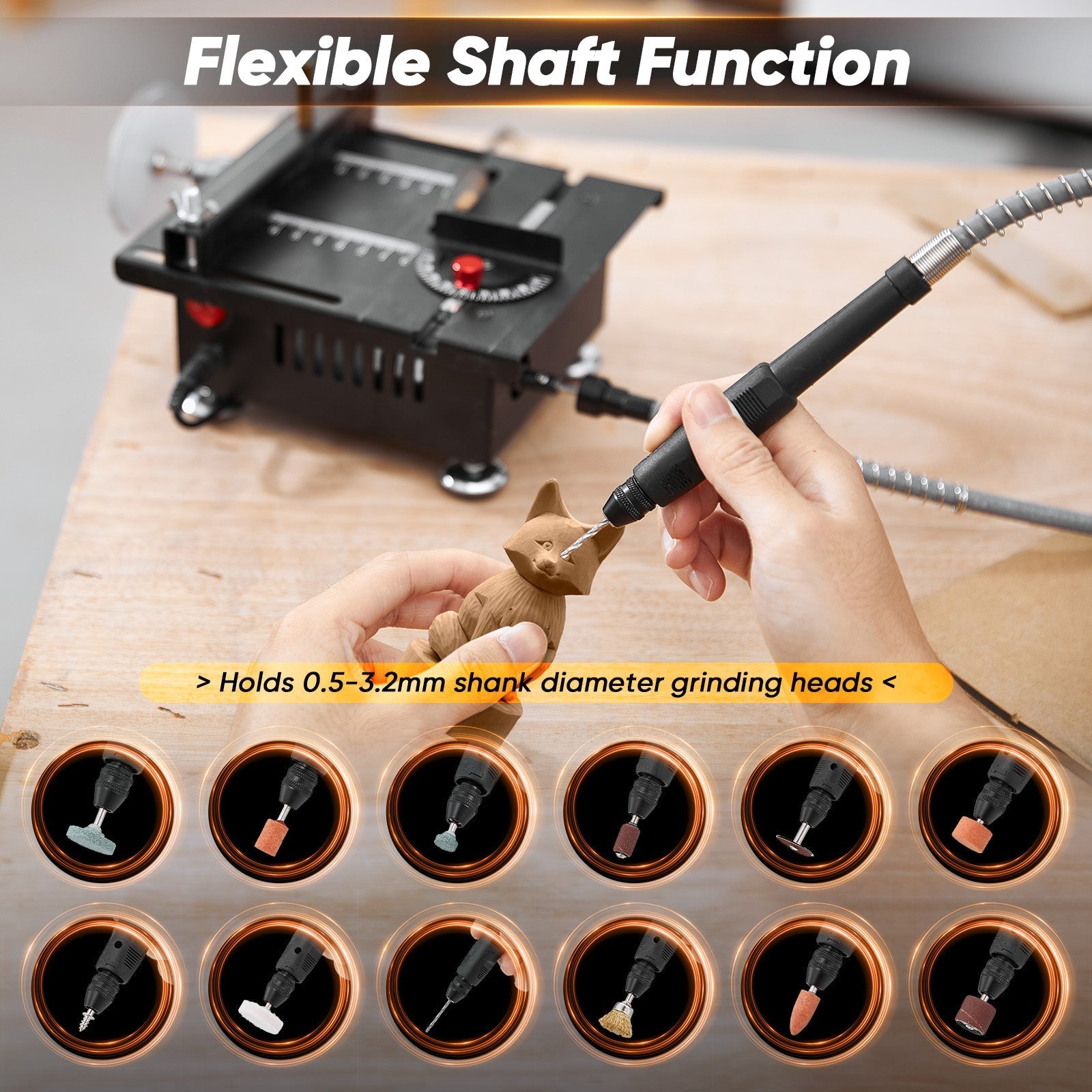 Multi-Functional Mini Table Saw | Precision Cutting and DIY Work