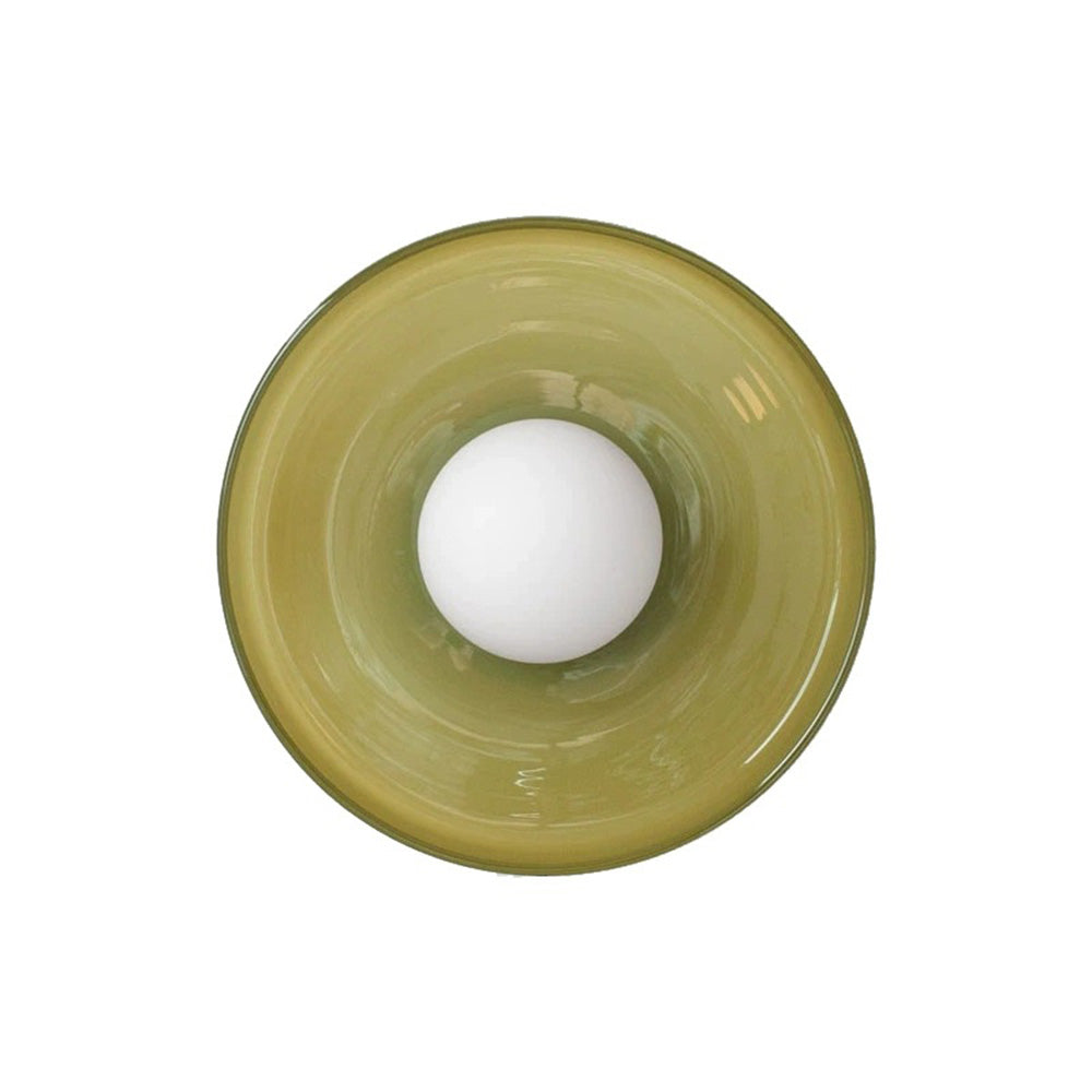 Modern Round LED Ceiling Light Fixture - Energy-Efficient Lighting for Living Room & Kitchen Spaces