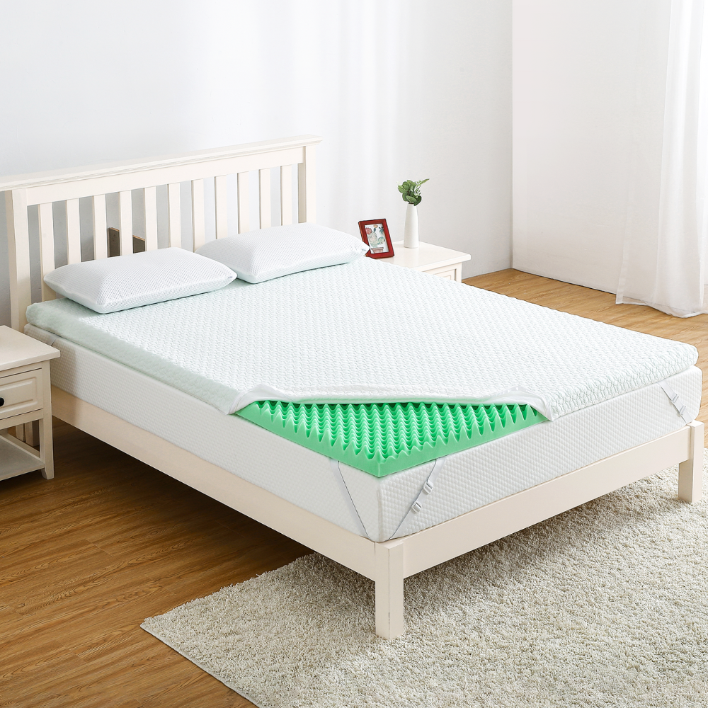 Premium Full Size Memory Foam Mattress Bed Topper