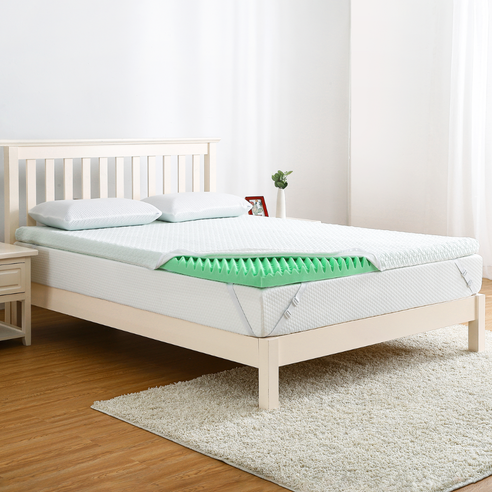 Premium Full Size Memory Foam Mattress Bed Topper