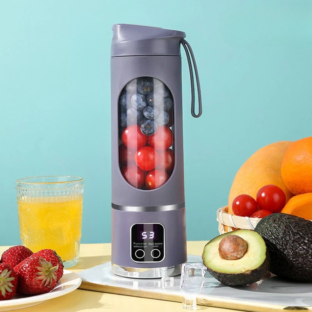 Compact Portable Fresh Fruit Smoothie Juicer Blender