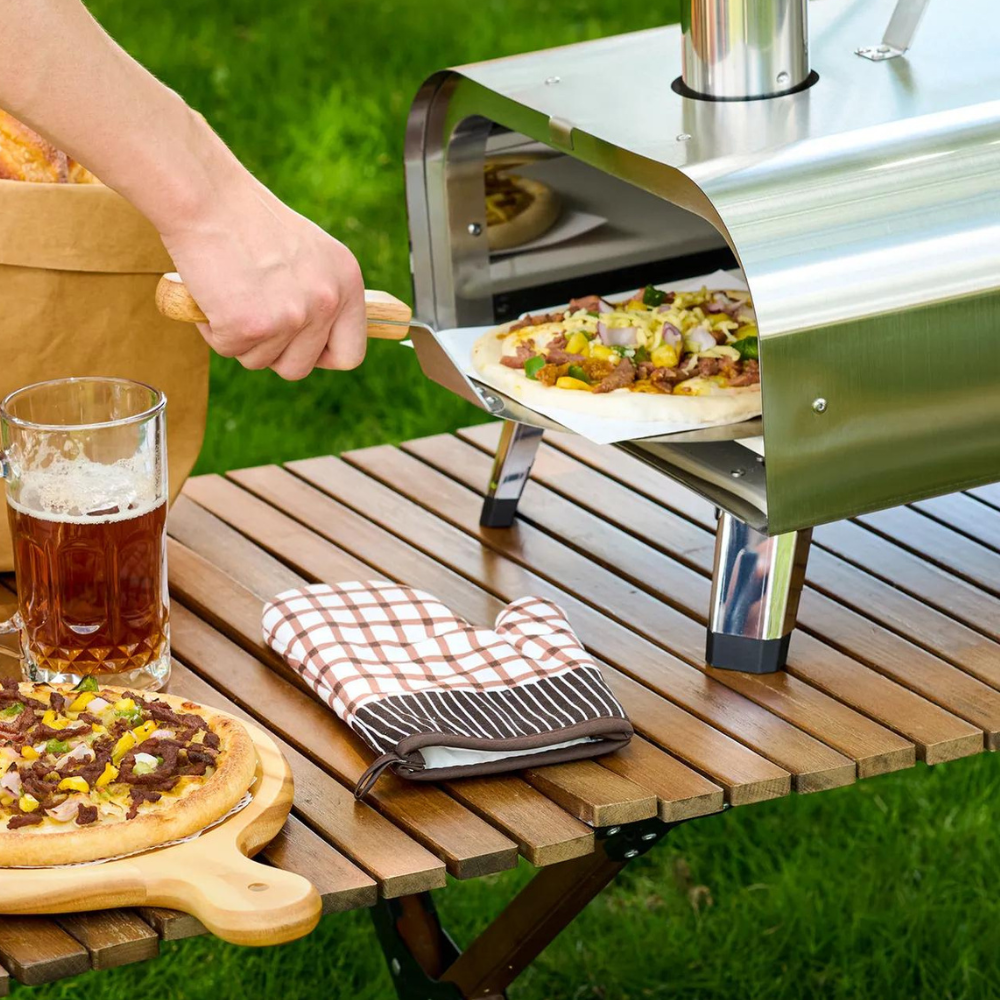 Portable Home Outdoor DIY Solo Pizza Cooker Oven Set