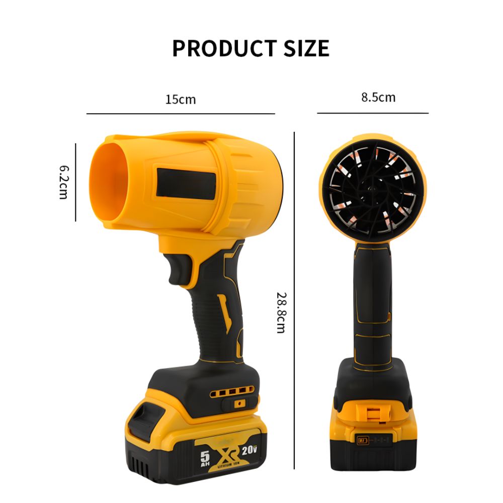 Battery Powered Turbo Air Leaf Blower 1500W