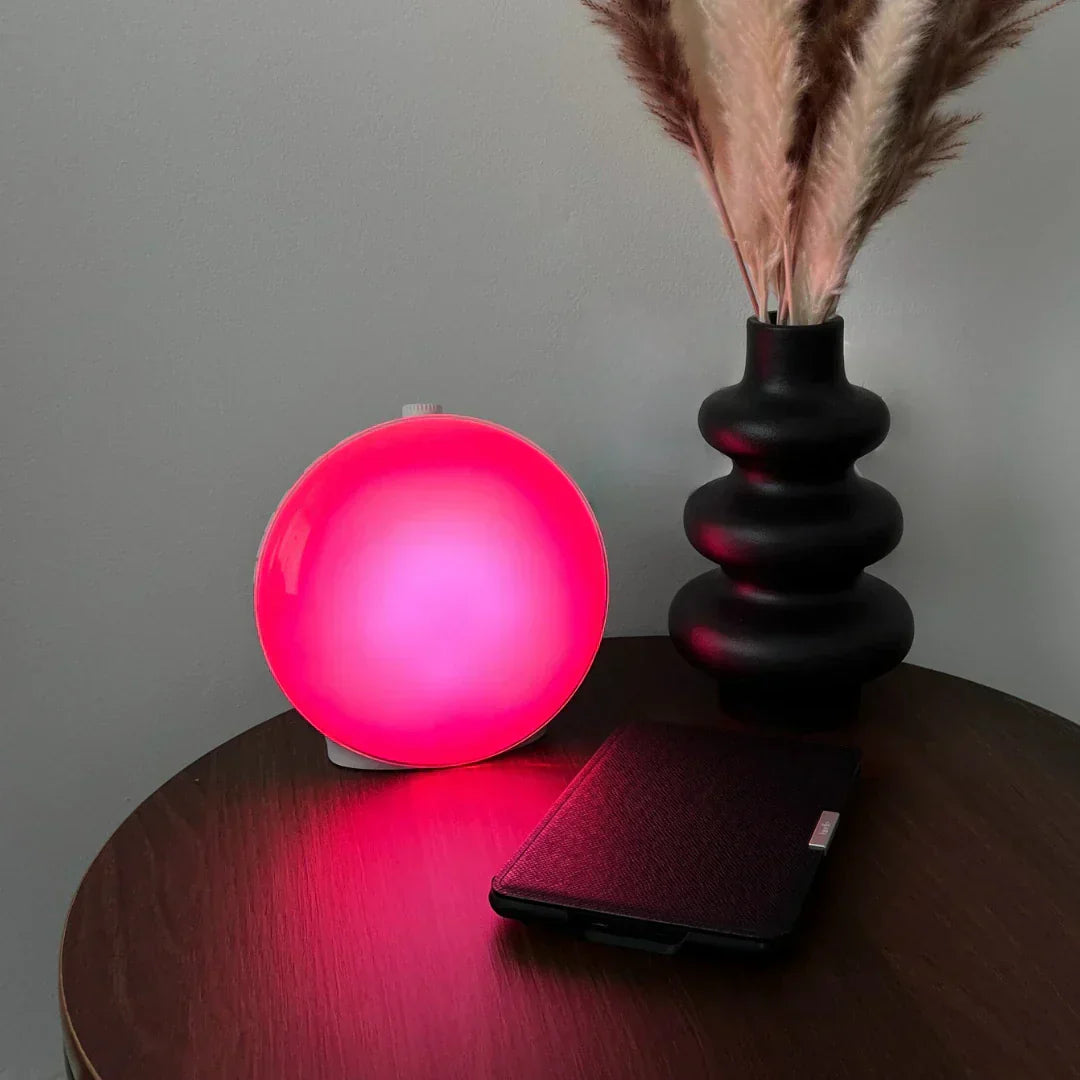 Luxury Sunrise Simulation Alarm Clock Lamp | Soothing Sounds, Mood Lighting & Double Alarm for Relaxing Mornings
