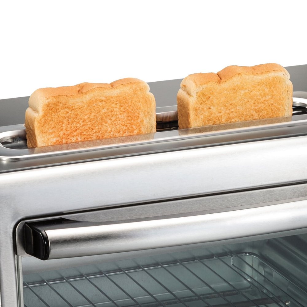 Easy Access Countertop Kitchen Bread Toast Bagel Toaster Oven
