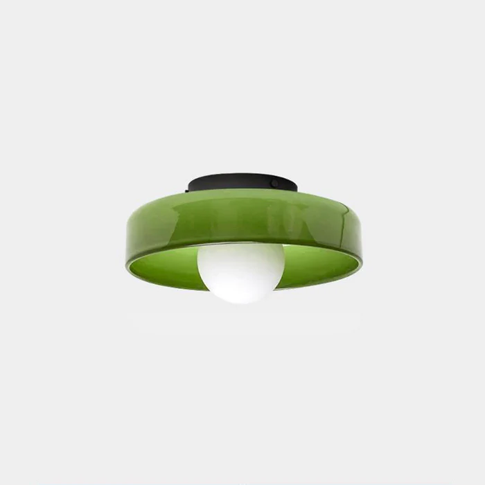 Modern Round LED Ceiling Light Fixture - Energy-Efficient Lighting for Living Room & Kitchen Spaces