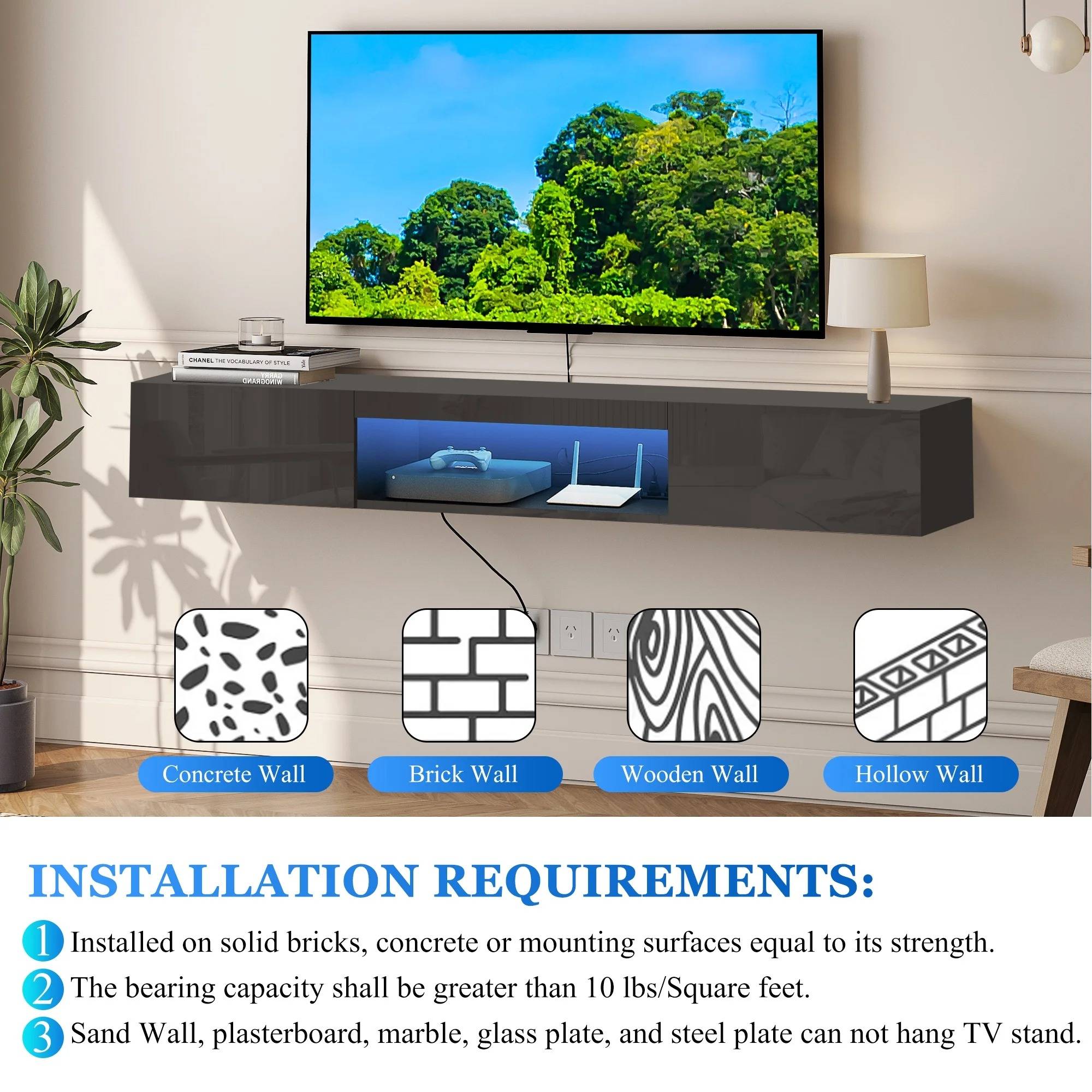 Floating TV Stand