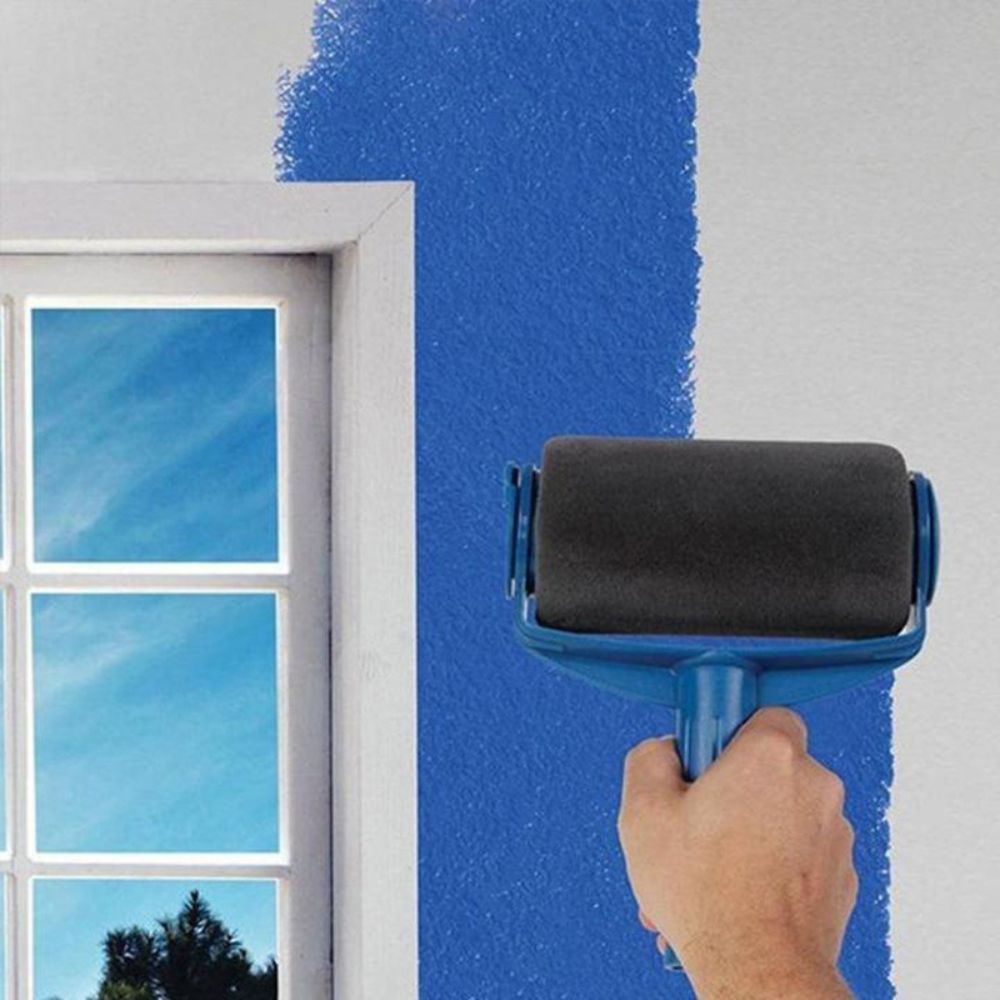 7-in-1 Adjustable Wall Paint Roller Corner Brush Set