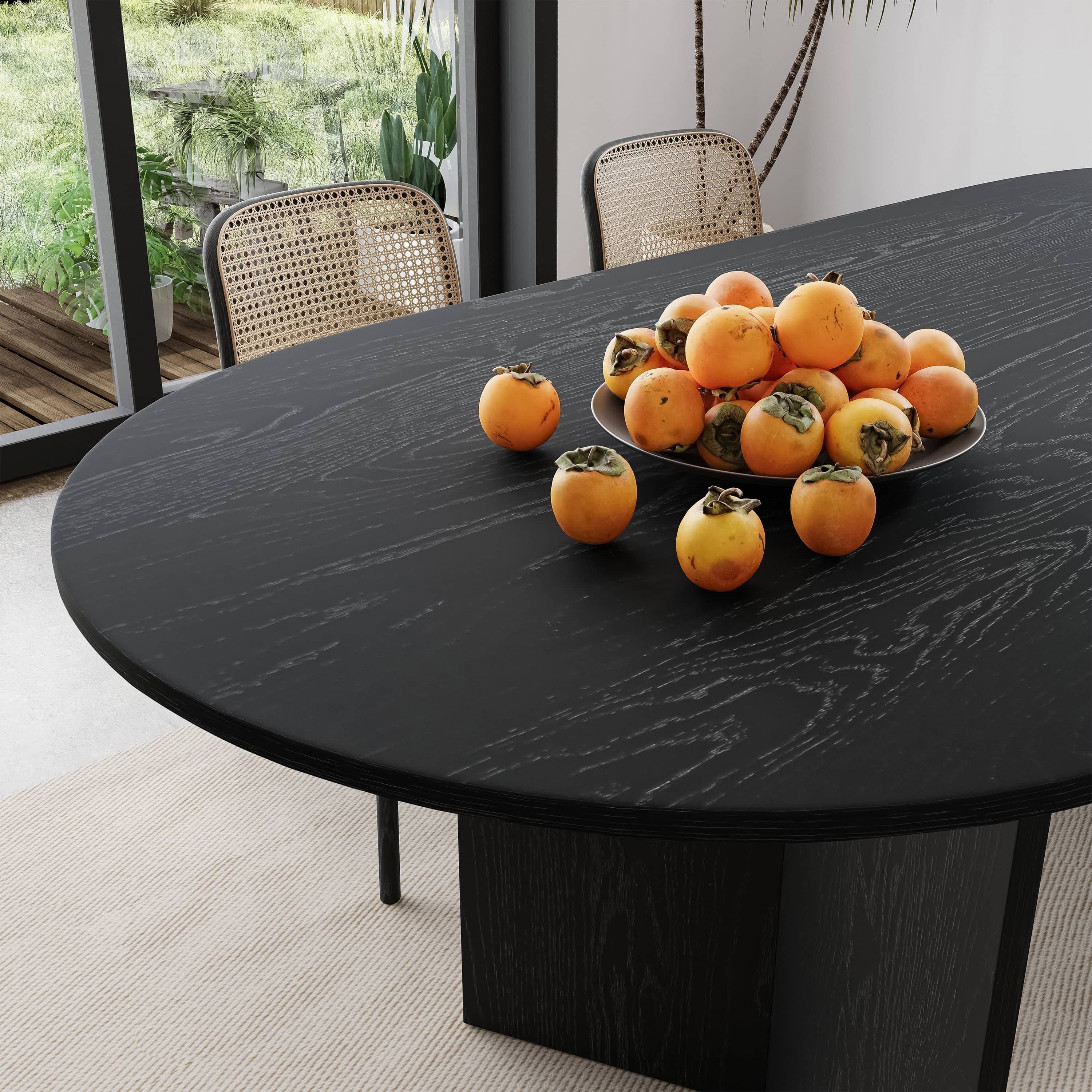 Oval Dining Table for 6