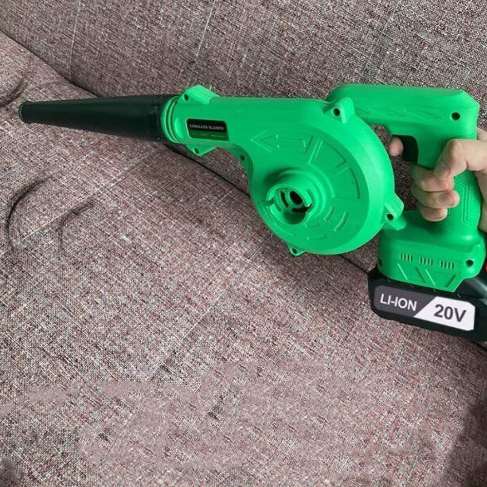 Powerful 2 in 1 Rechargeable Cordless Leaf Lawn Duster Blower