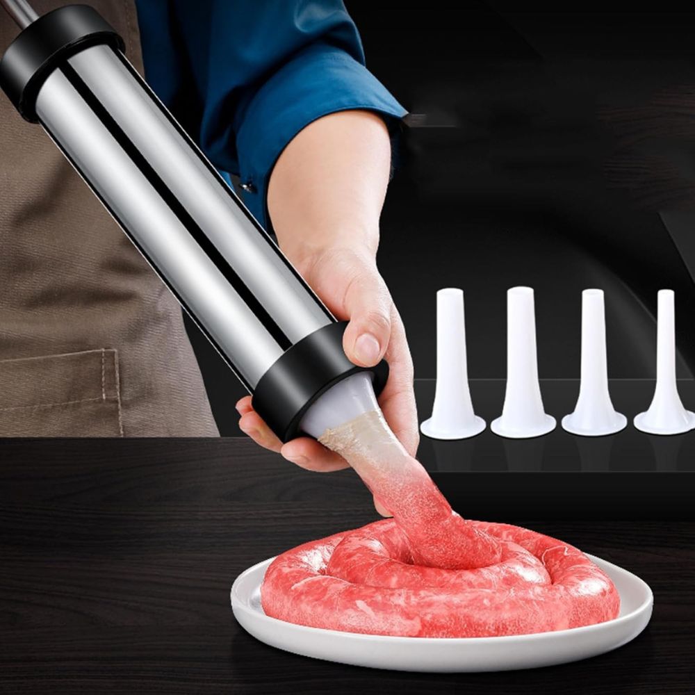 Manual Meat Sausage Stuffer Machine Kit