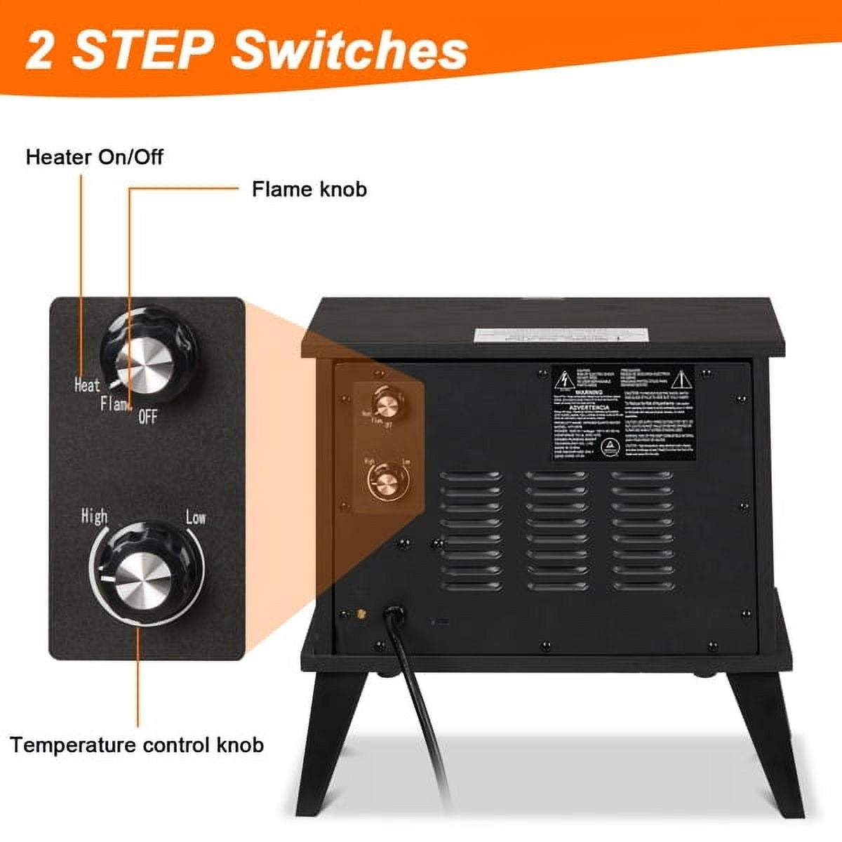Electric Fireplace Heater