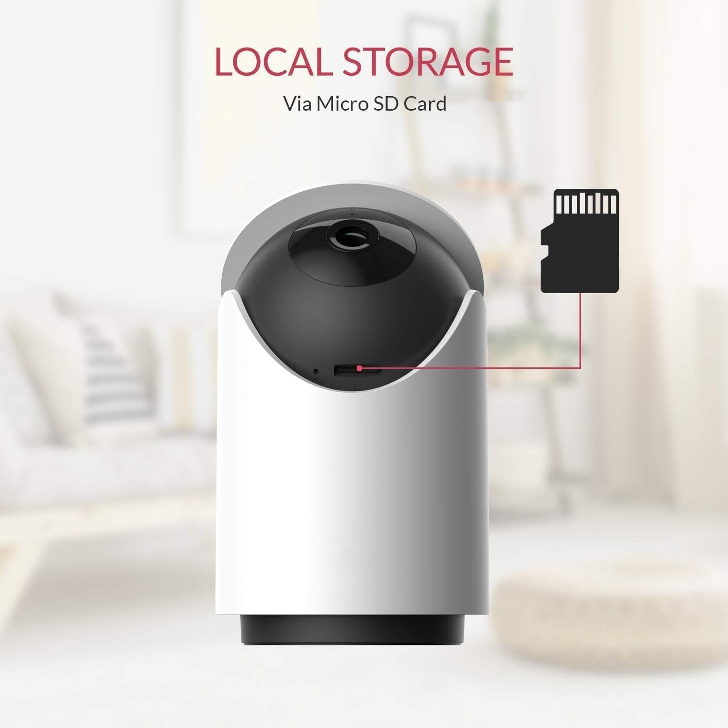 2-Pack Indoor Security Camera With Night Vision And Audio