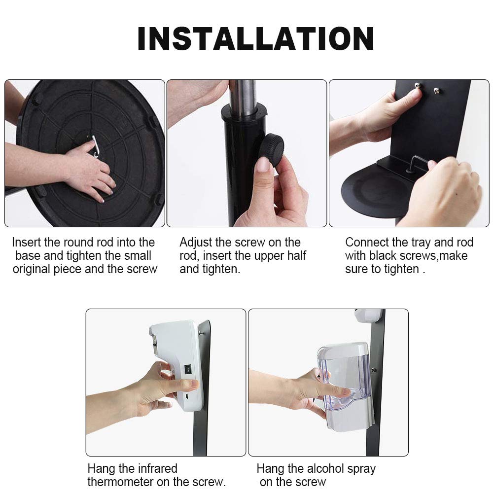 Infrared Thermometer + Automatic Soap Dispenser