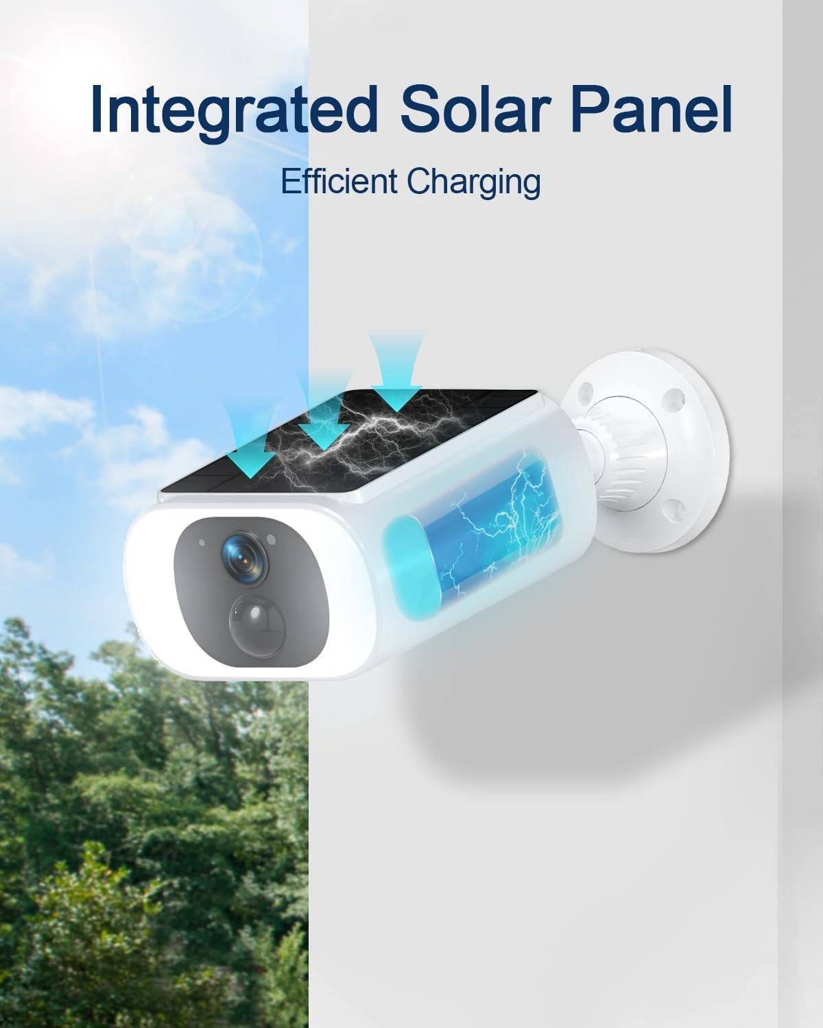 Solar Wireless Outdoor Security Cameras
