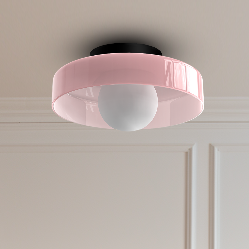 Modern Round LED Ceiling Light Fixture - Energy-Efficient Lighting for Living Room & Kitchen Spaces