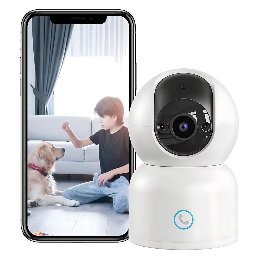 360-Degree Indoor Pan Tilt Zoom Home PTZ Camera