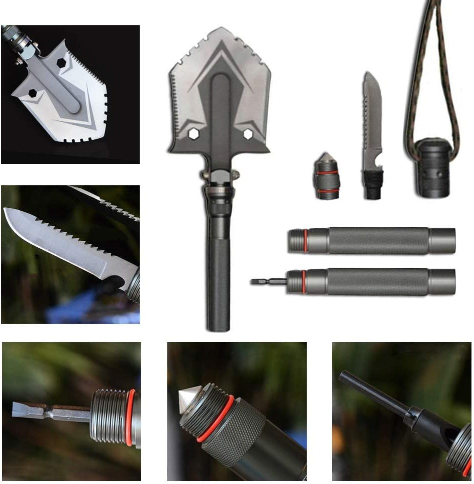 Indestructible Multi Function Survival Shovel