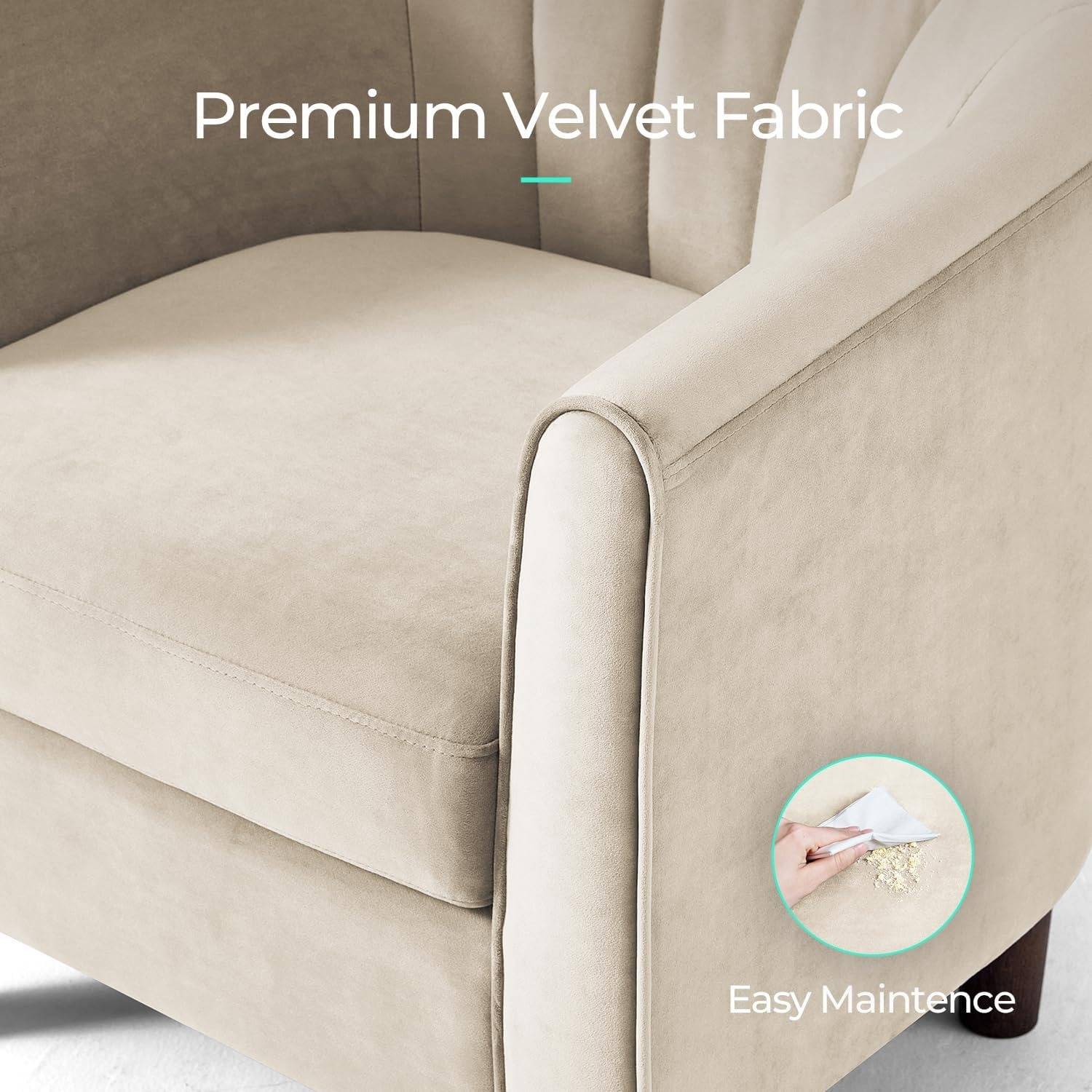 Accent Chair with Ottoman