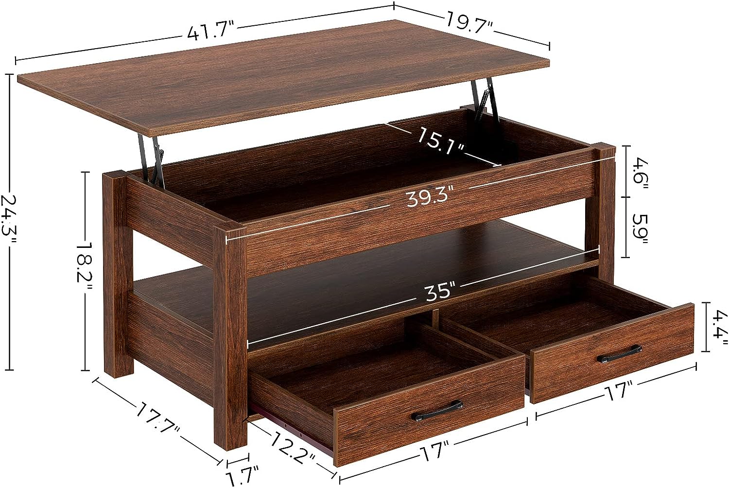 Lift Top Coffee Table