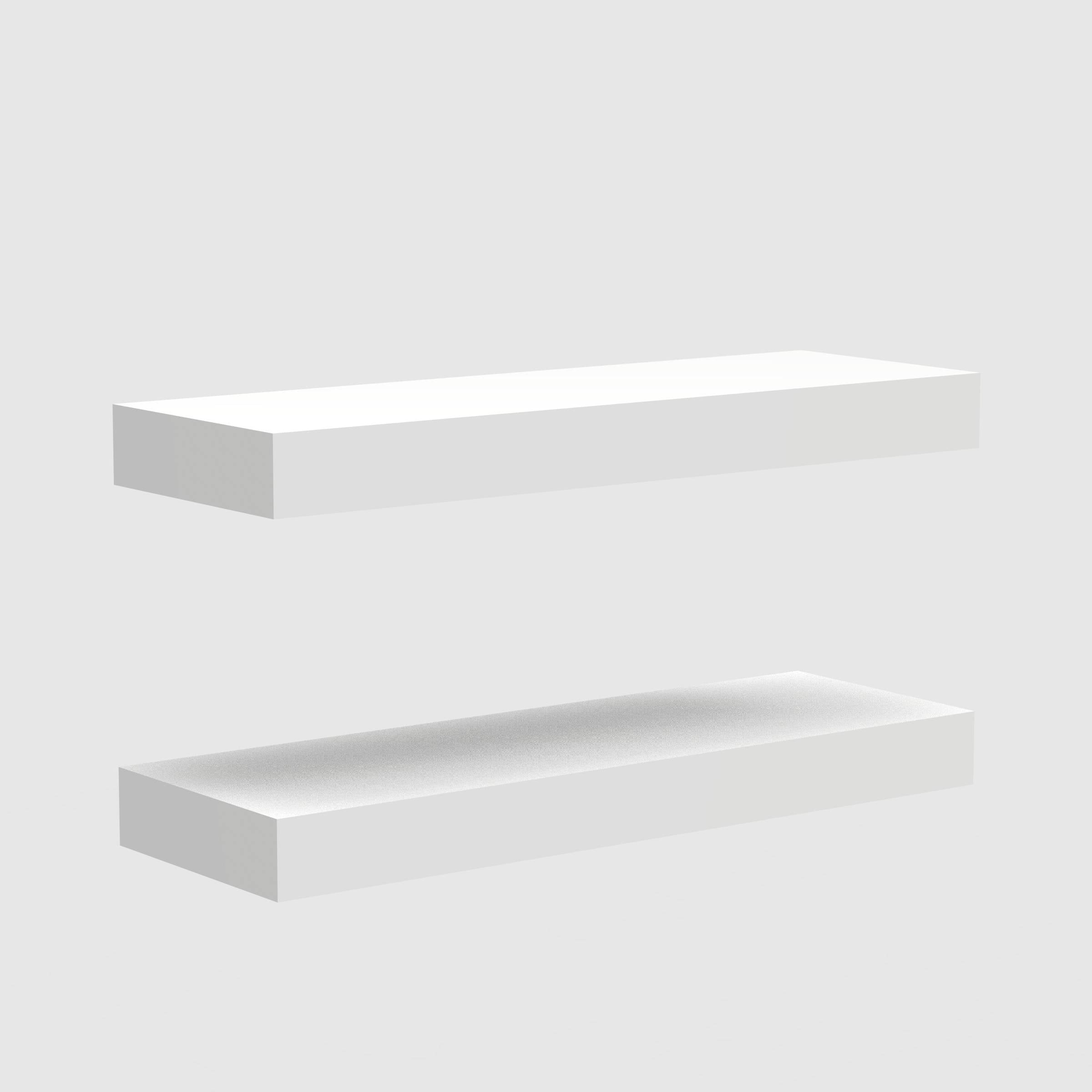 Wood Floating Shelves Set of 2