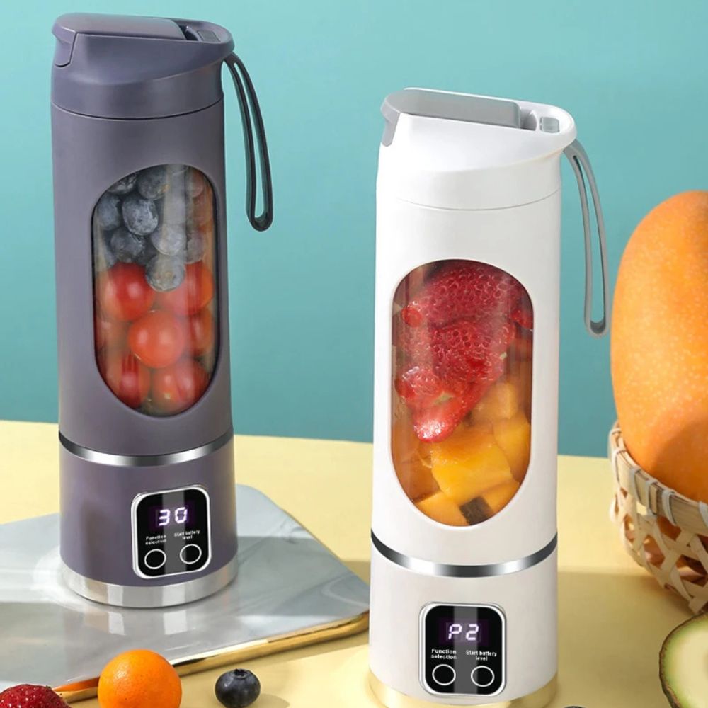 Compact Portable Fresh Fruit Smoothie Juicer Blender