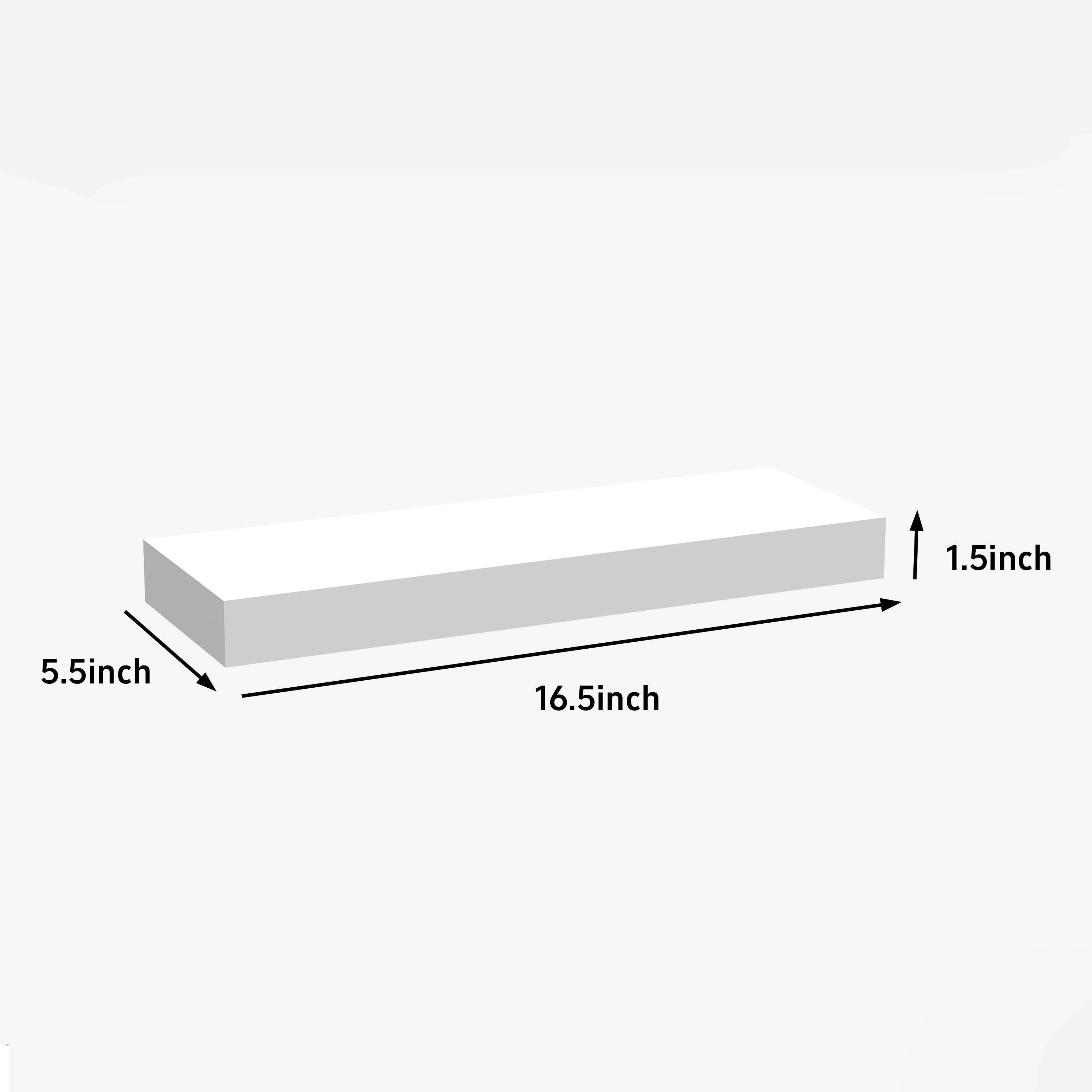 Wood Floating Shelves Set of 2
