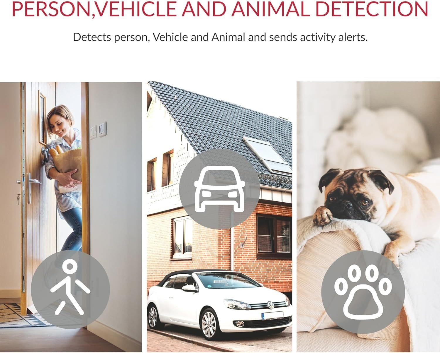 2-Pack Indoor Security Camera With Night Vision And Audio