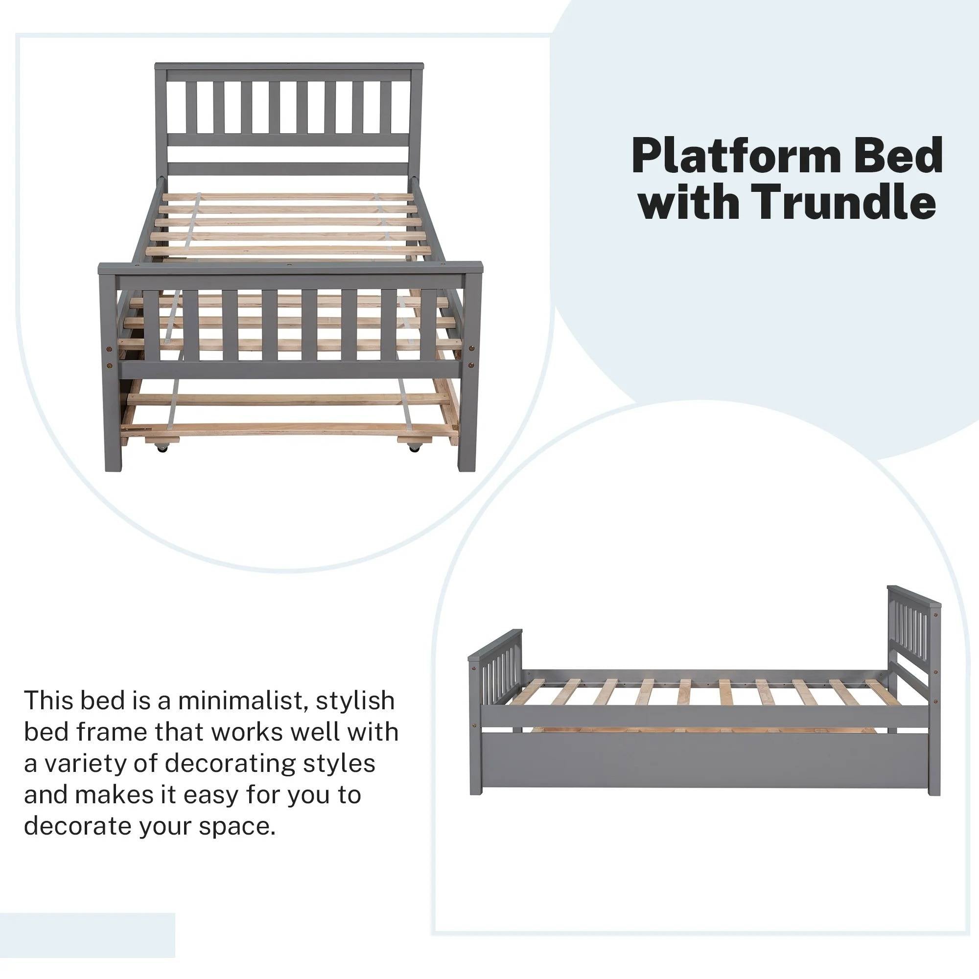 Twin Trundle Bed