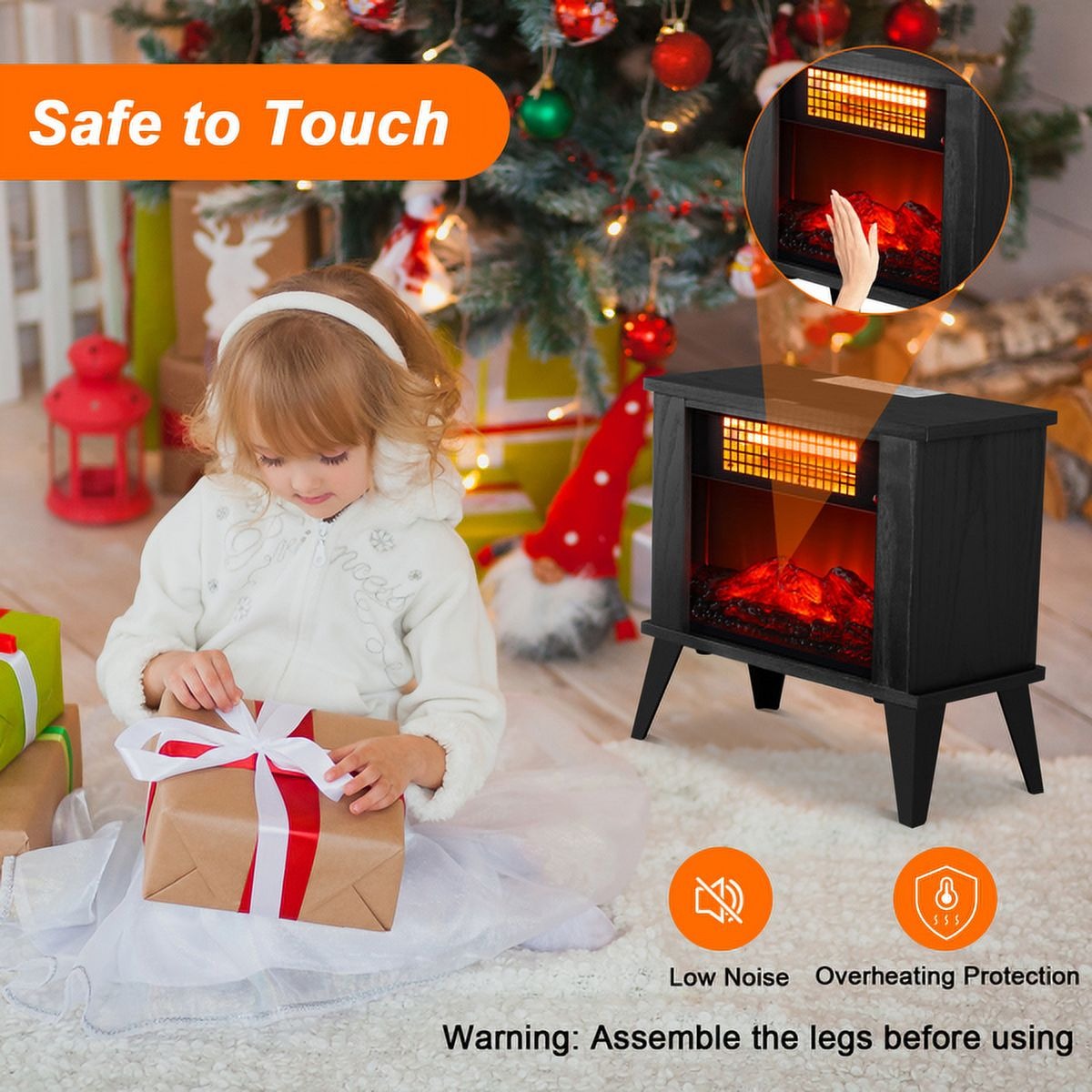 Electric Fireplace Heater