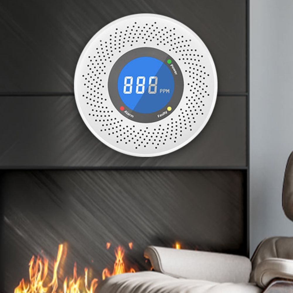 Carbon Monoxide Detector CO Smoke Monitor Alarm