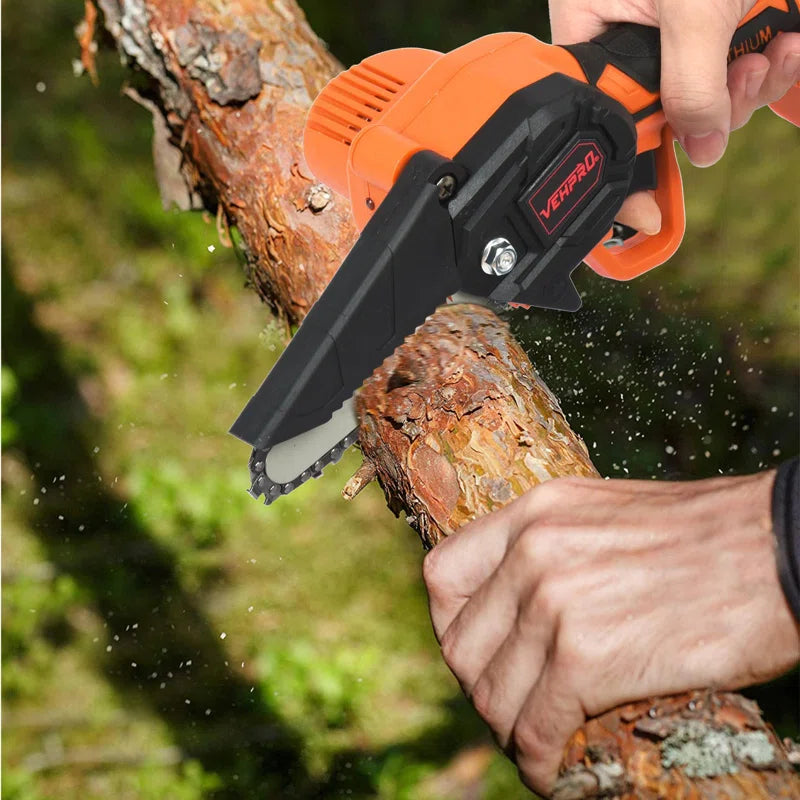 Battery Powered Cordless Electric Mini Tree Branch Chainsaw