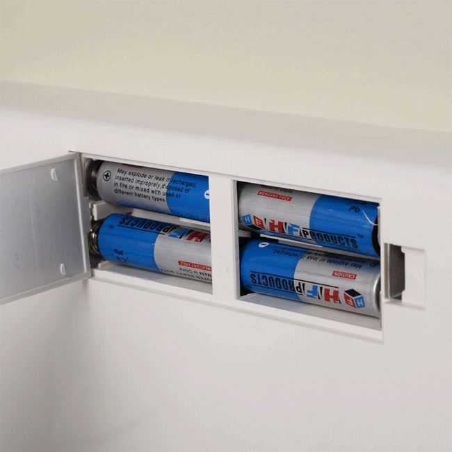 Heavy Duty Digital Recessed Wall Mounted Hidden Stack On Home Safe, 0.8CF