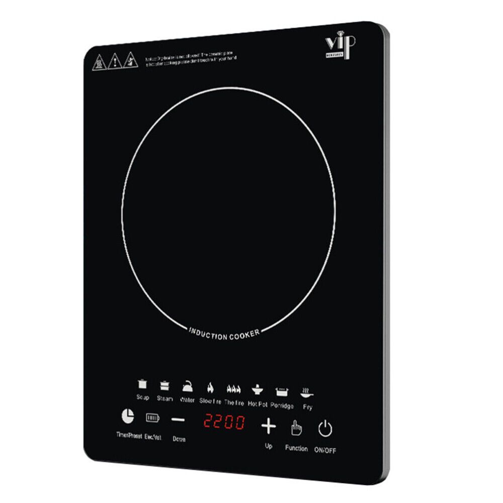 Portable Electric Countertop Single Burner Induction Cooktop Stove