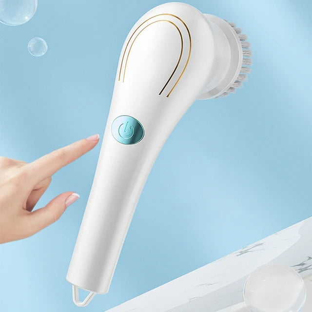 Powerful Electric Home Bathroom Kitchen Spin Cleaner Scrubber
