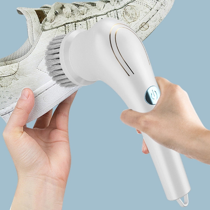 Powerful Electric Home Bathroom Kitchen Spin Cleaner Scrubber