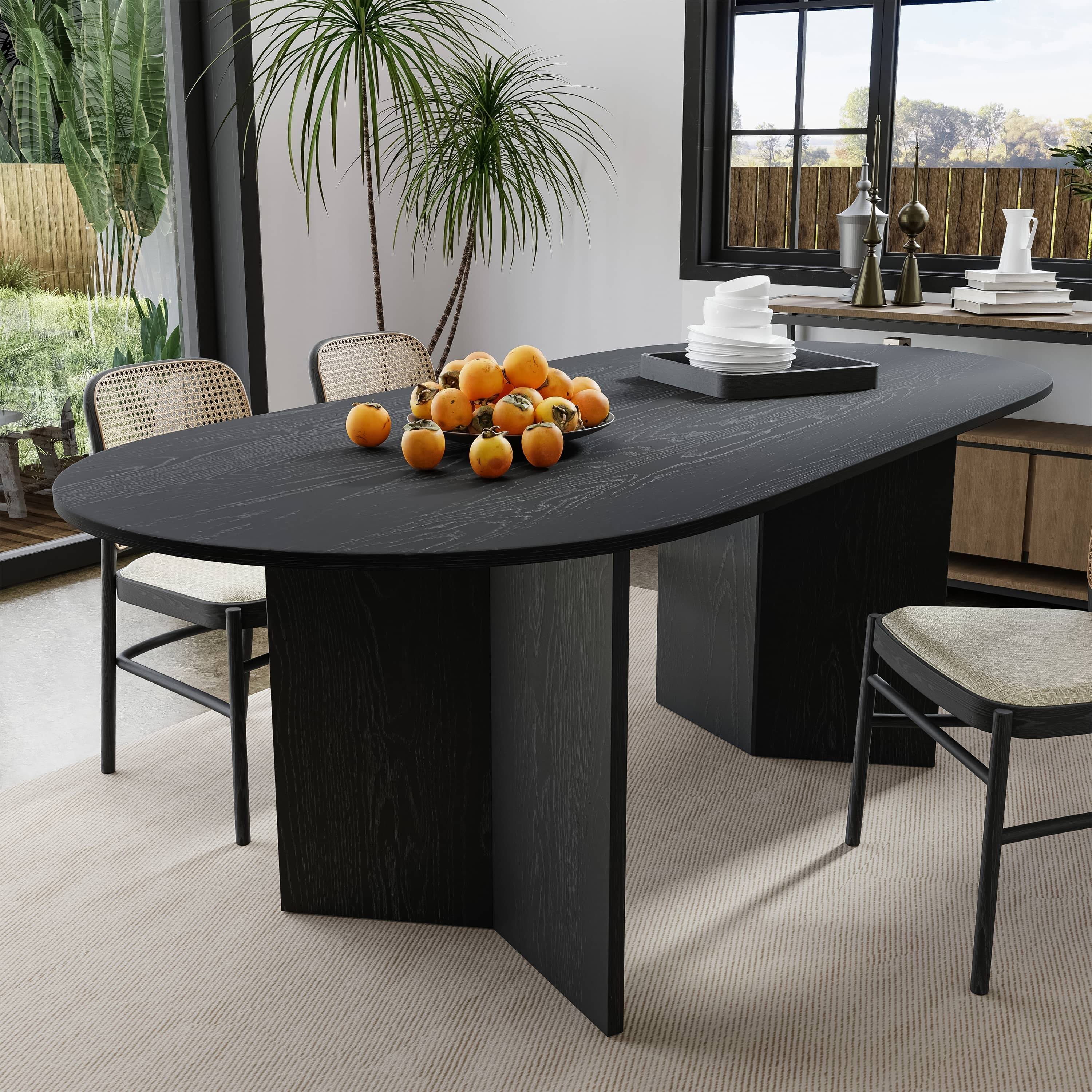 Oval Dining Table for 6