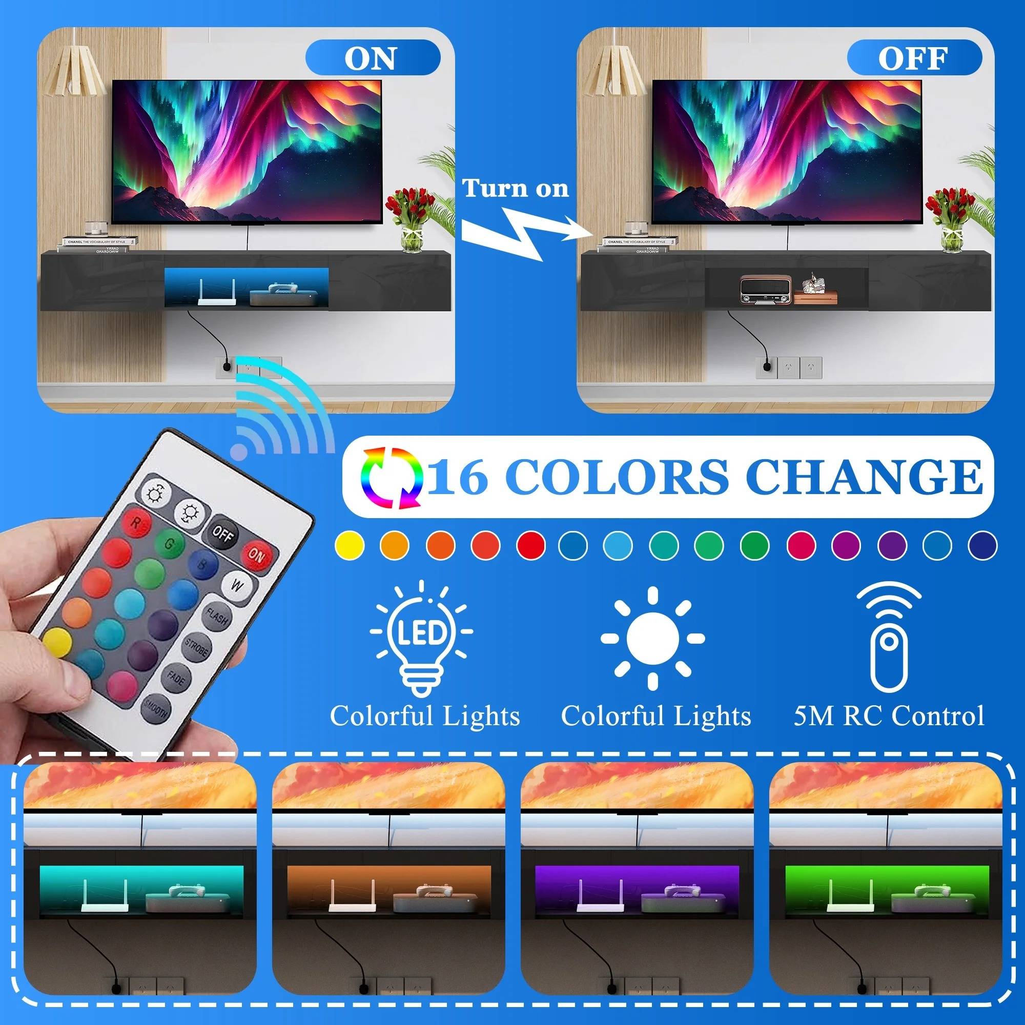 Floating TV Stand