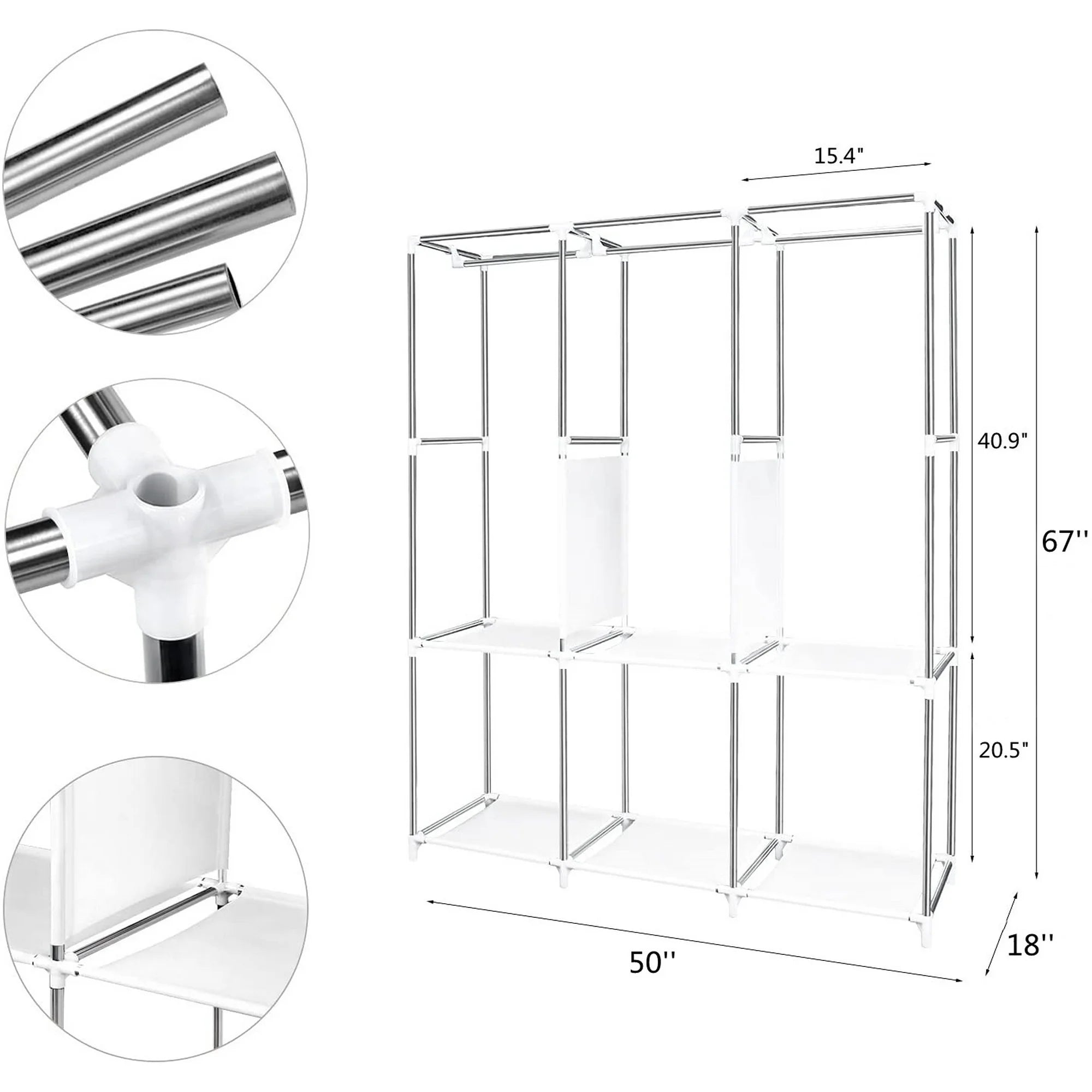 Portable Closet Clothes Wardrobe