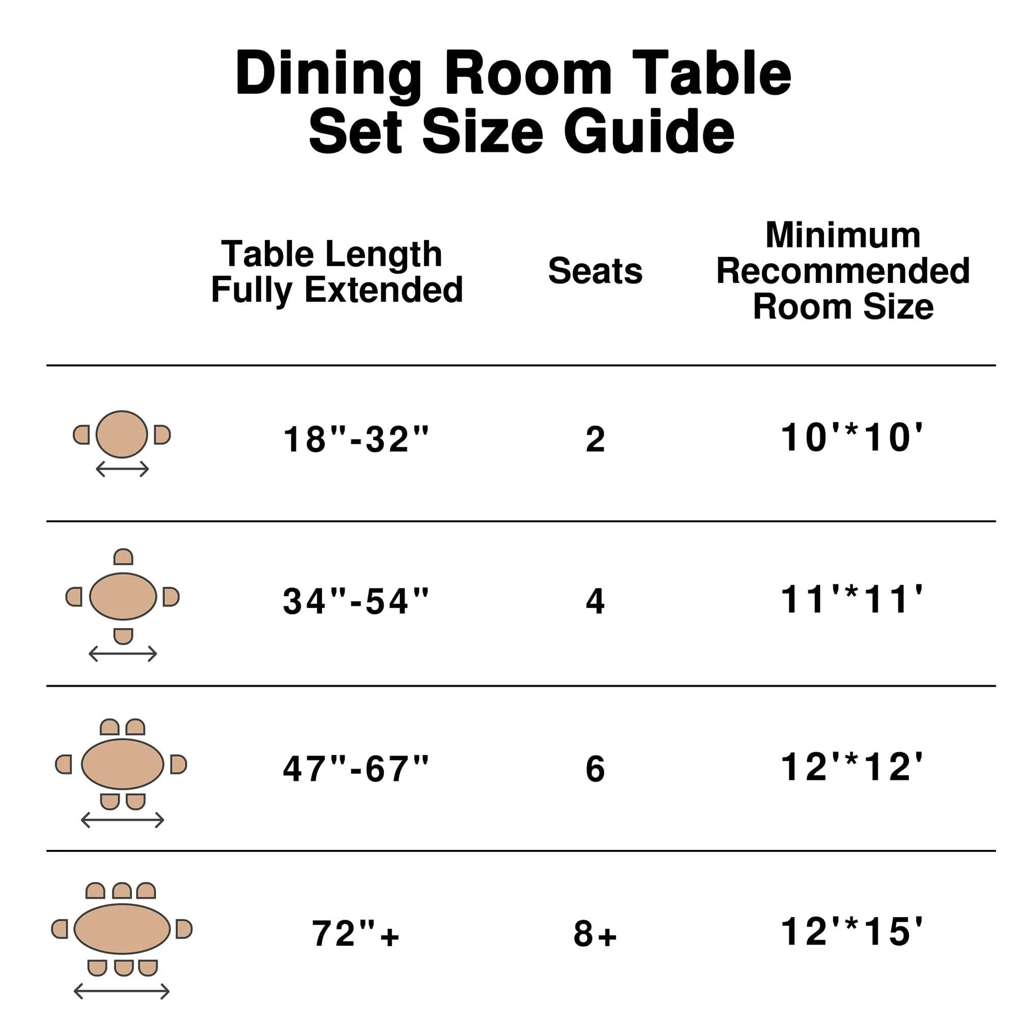 Oval Dining Table for 6