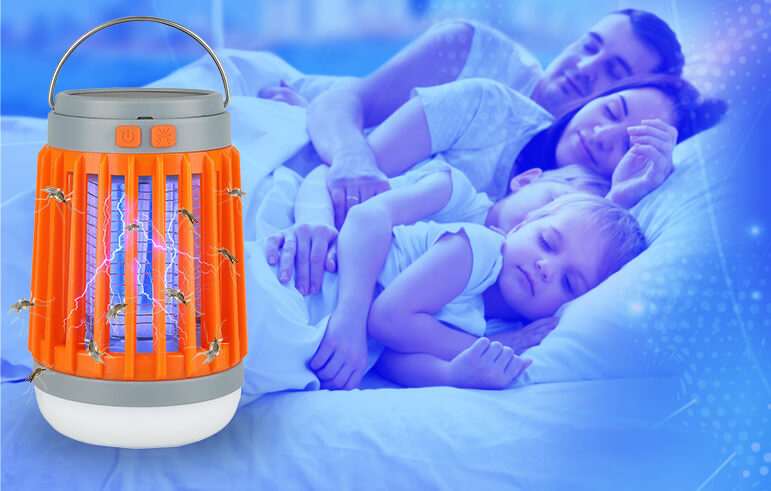 LED Mosquito Killer Lamp USB Powered Mosquito Catcher Zapper
