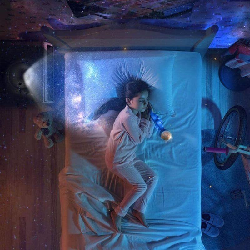 Galaxy Projector with Planetarium Effects for Home Theater, Kids Room, and Night Sky Ambiance