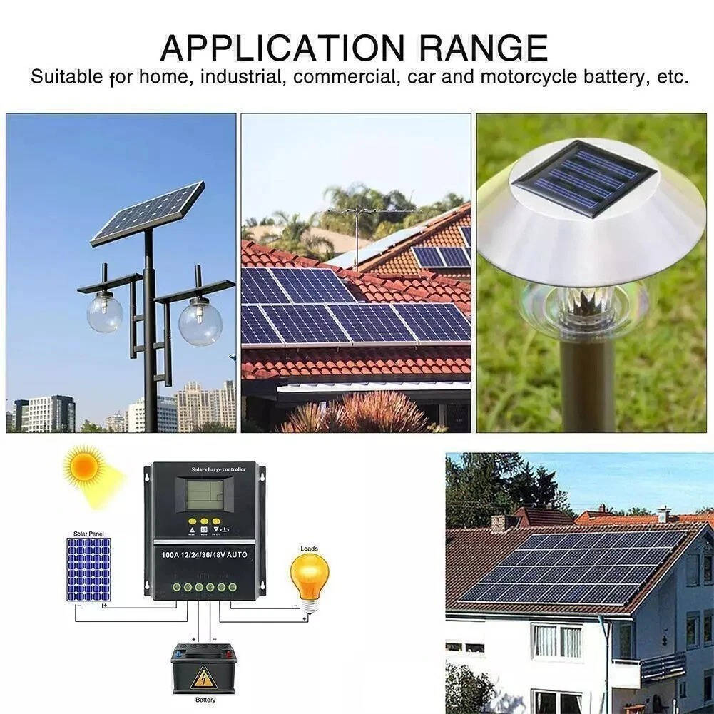 400w Solar Charge Controllers MPPT 12v/24v/36v/48v