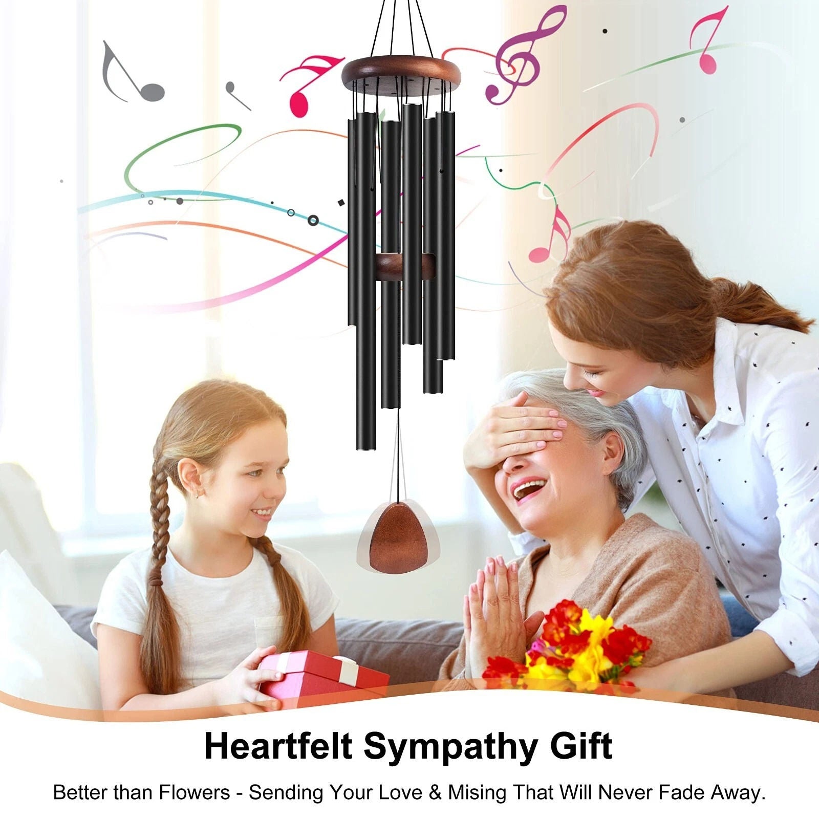 Deep Tone Wind Chimes