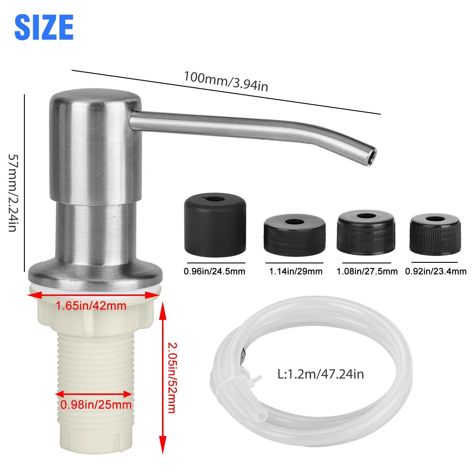 Sink Mounted Soap Dispenser