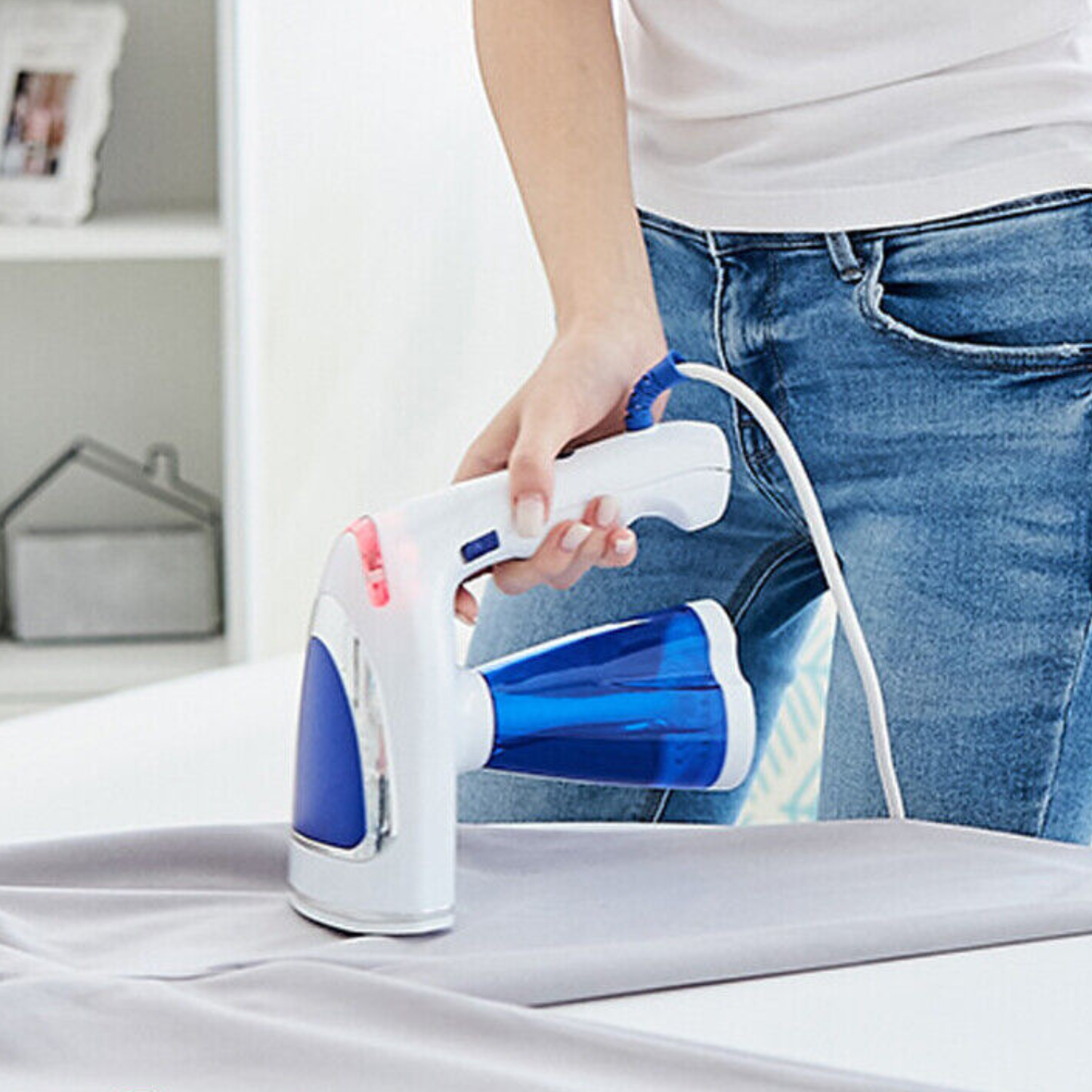 Portable Handheld Clothes Garment Travel Fabric Steamer Iron