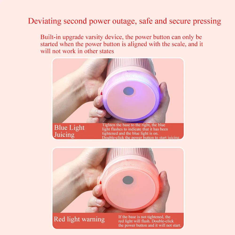 Official Fresh Juicer – USB Rechargeable Portable Juice Blender