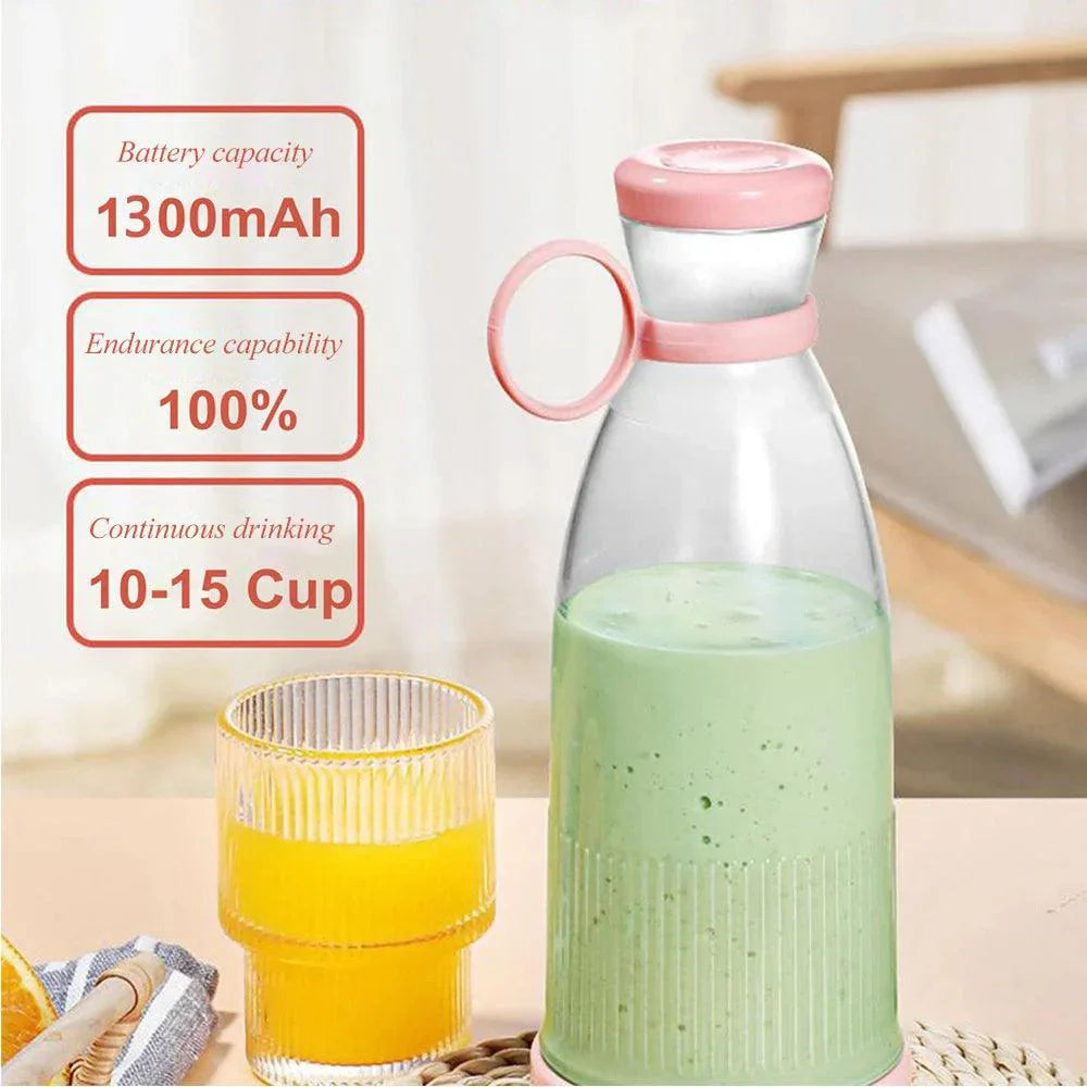 Official Fresh Juicer – USB Rechargeable Portable Juice Blender
